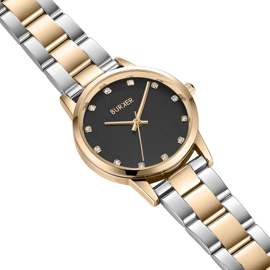 Amy Black Gold Silver