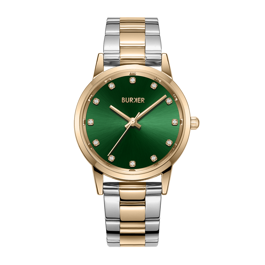 Amy Gold Silver Green