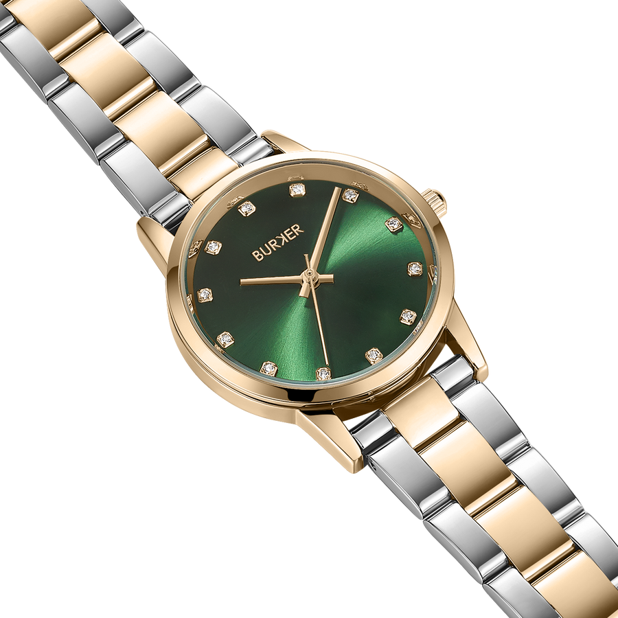 Amy Gold Silver Green