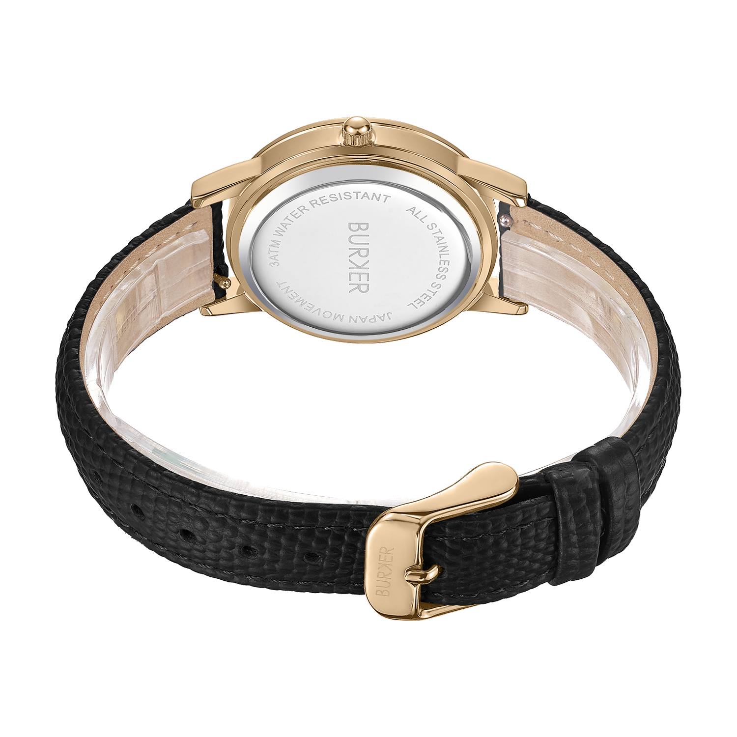 Amy Gold Black Leather – Dealer Burker