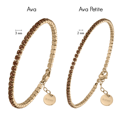 Ava Gold Brown Bracelet