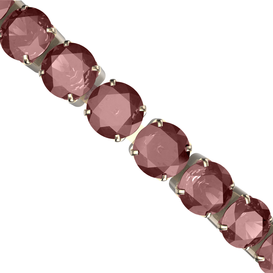 Ava Gold Burgundy