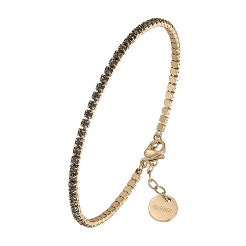 Ava Petite Gold Black Bracelet