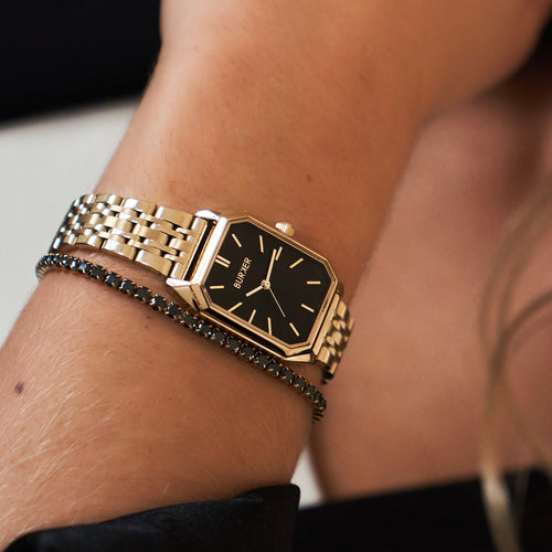 Isabell Gold Black
