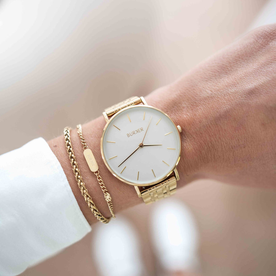 Ruby Gold White