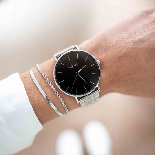 Ruby Silver Black