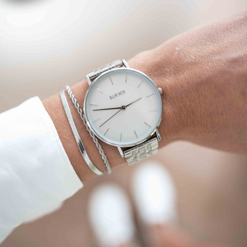 Ruby Silver White