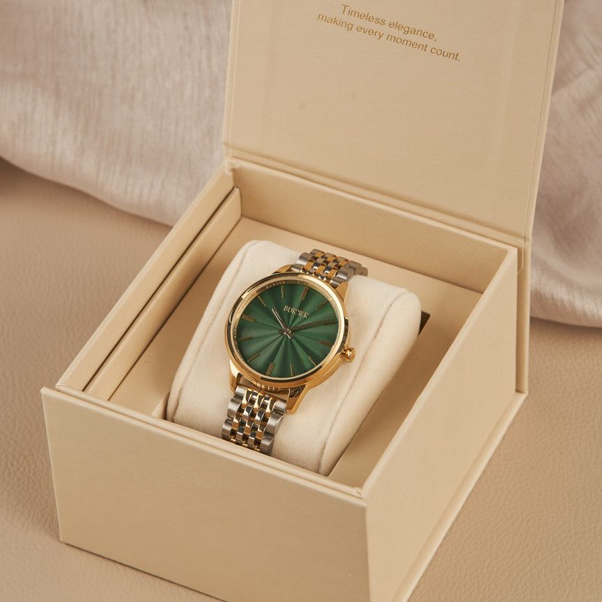 Emily Gold Silver Green