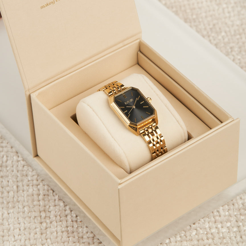 Isabell Gold Black