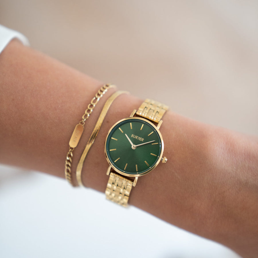 Ruby Petite Gold Green