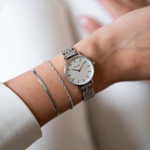 Ruby Petite Silver White
