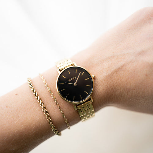 Ruby Petite Gold Black