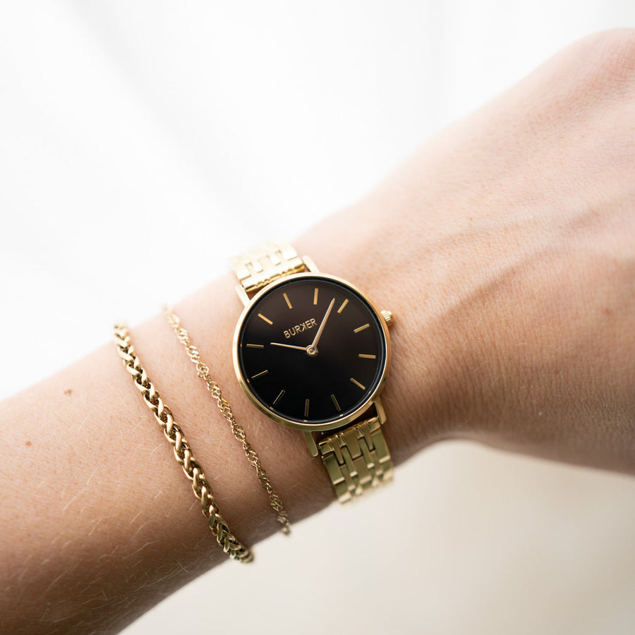 Ruby Petite Gold Black