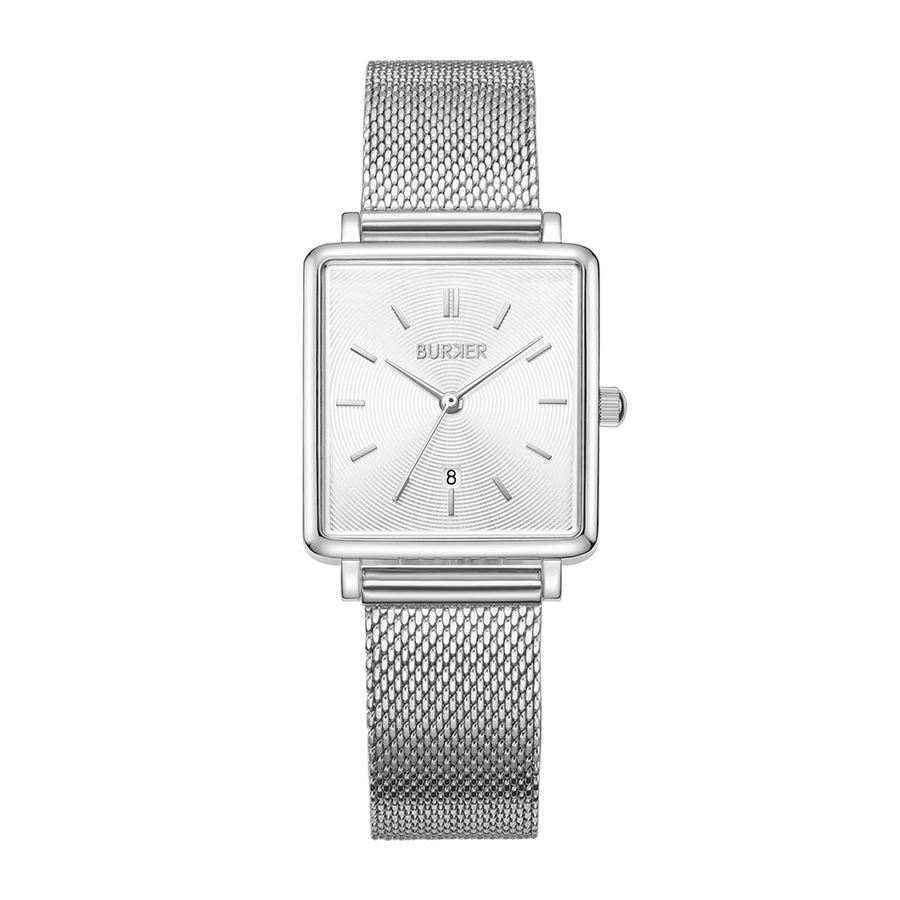 Daisy Silver Mesh