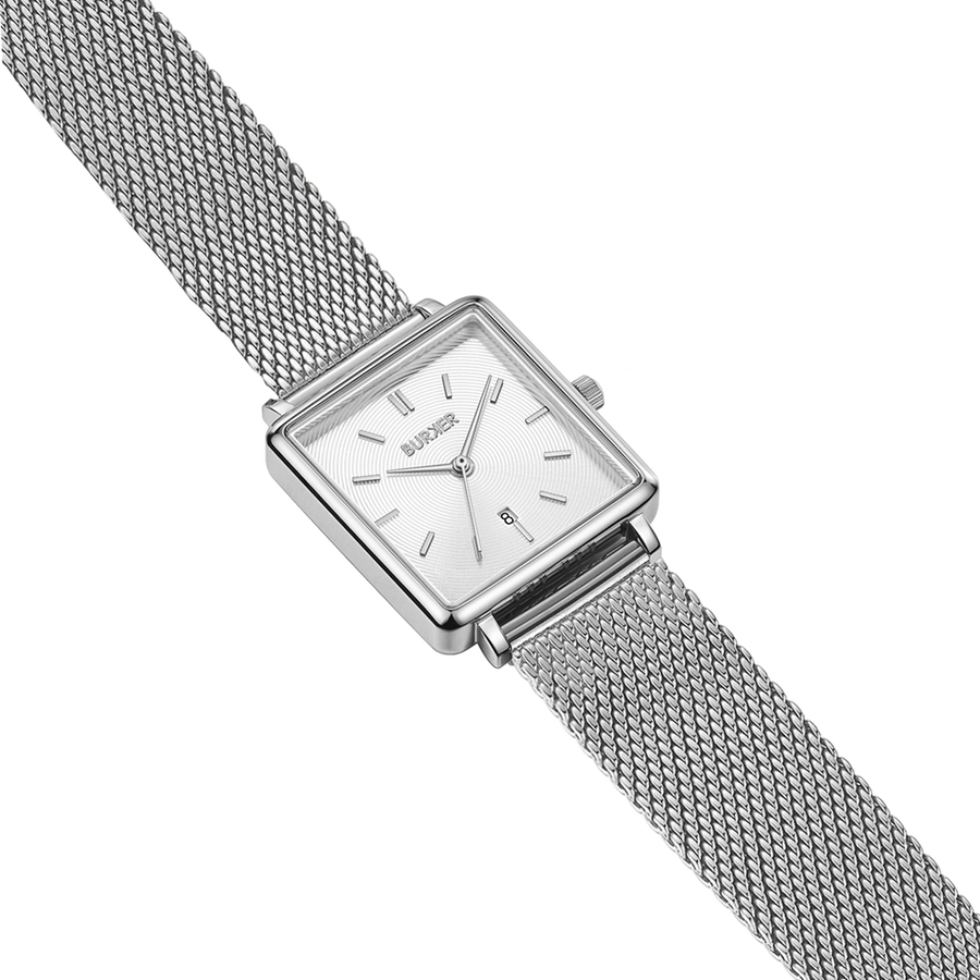 Daisy Silver Mesh
