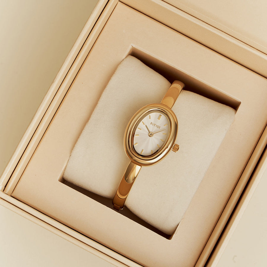 Diana Gold White