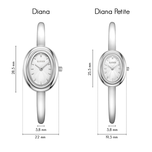 Diana Silver White