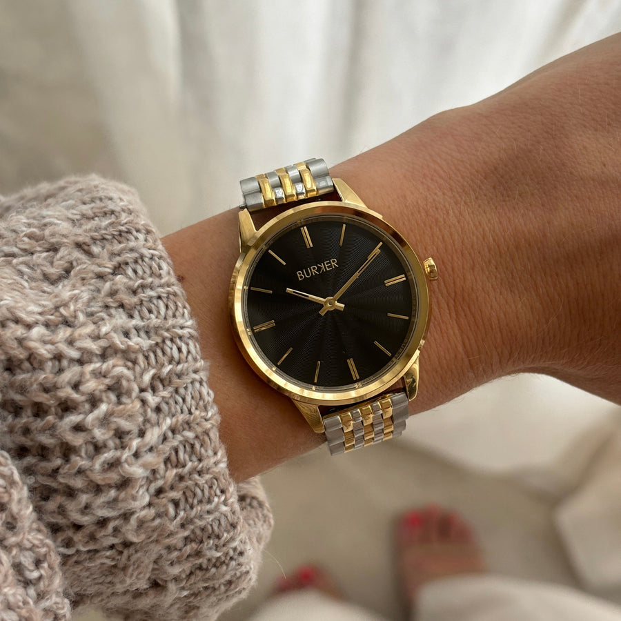 Emily Black Gold Silver