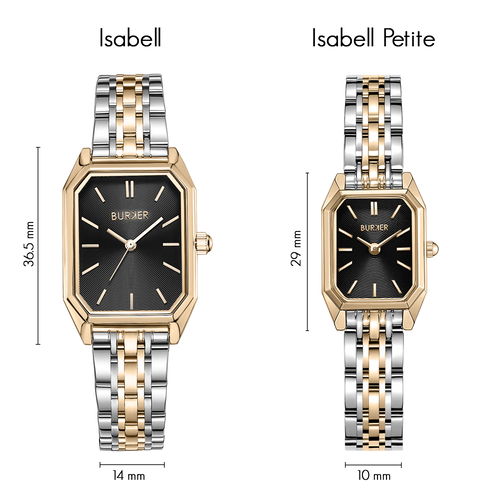 Isabell Black Gold Silver