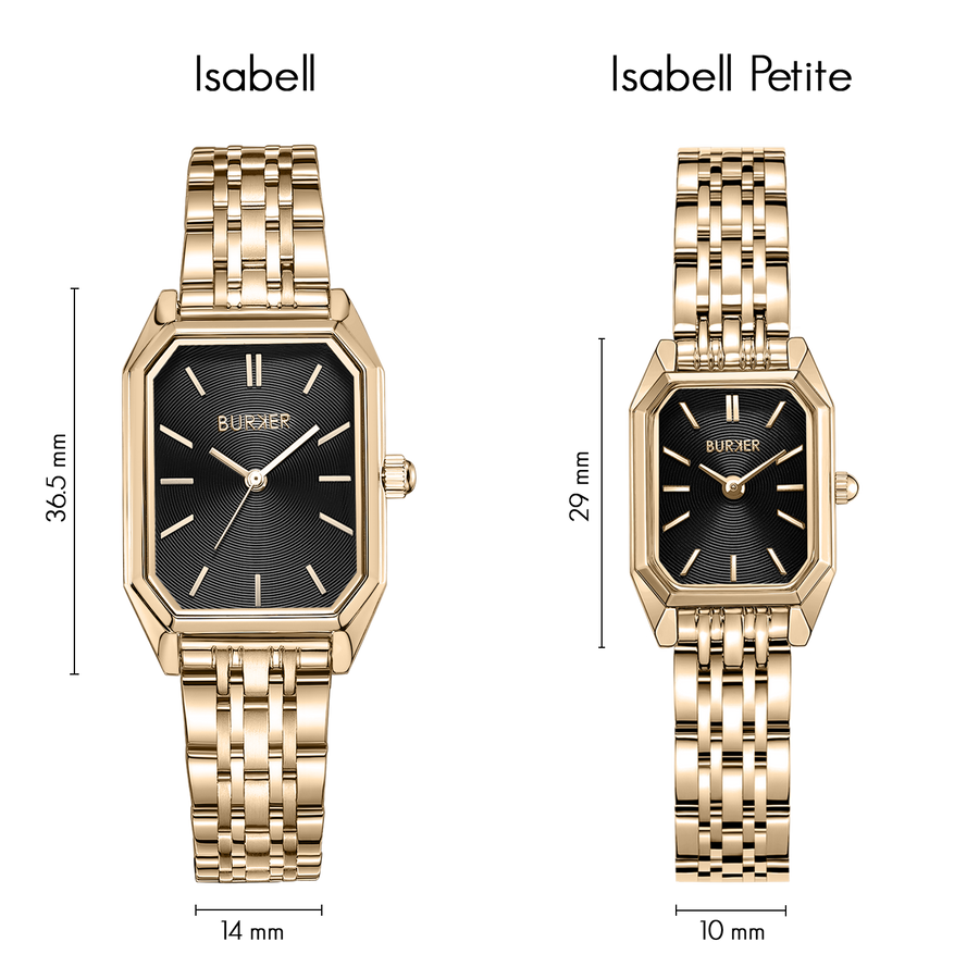 Isabell Petite Gold Black