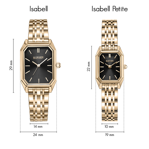 Isabell Gold Black