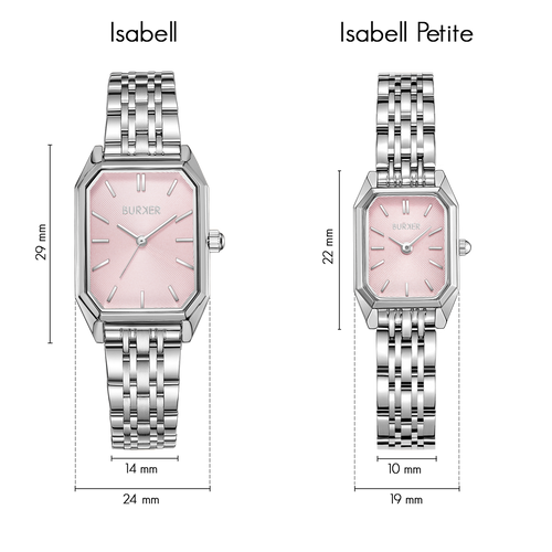 Isabell Petite Silver Pink
