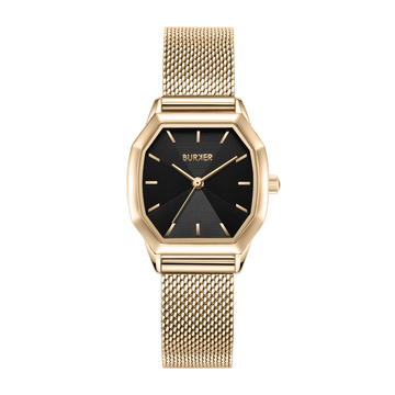 Julia Gold Black Mesh