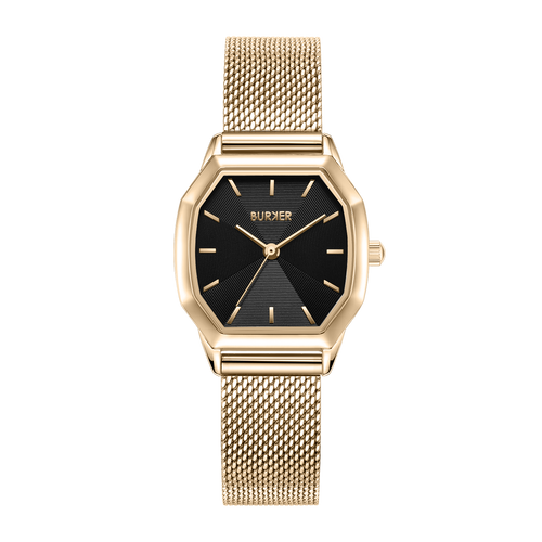 Julia Gold Black Mesh