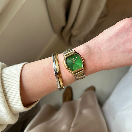 Julia Gold Silver Green