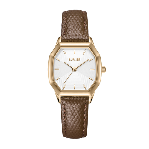 Julia Gold Brown Leather