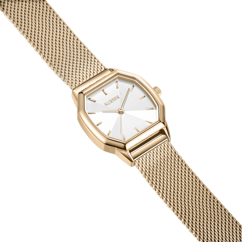 Julia Gold White Mesh