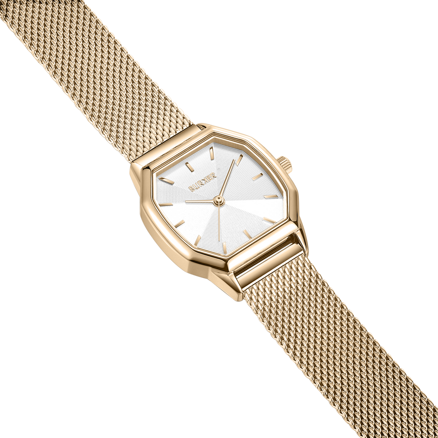 Julia Gold White Mesh
