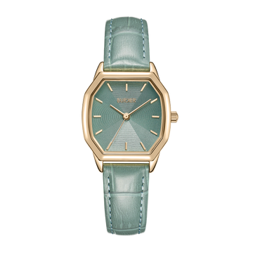 Julia Gold Grey Leather