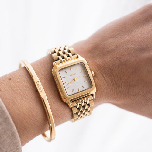Macy Gold White