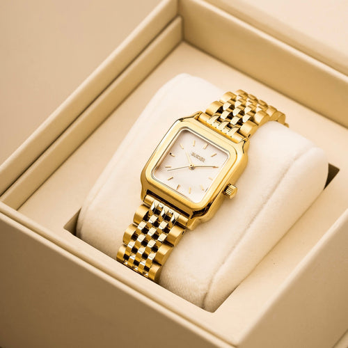 Macy Gold White