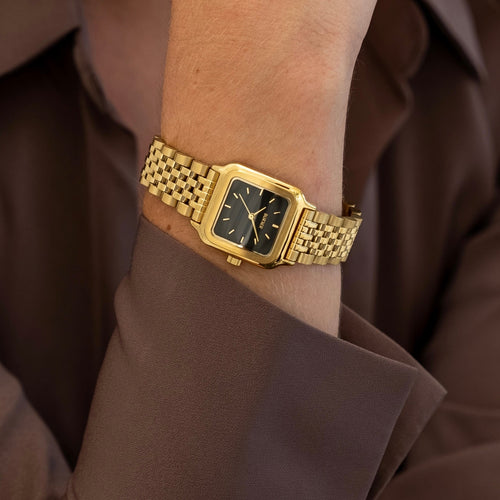 Macy Gold Black