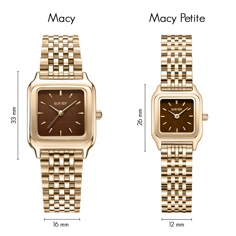 Macy Petite Gold Brown