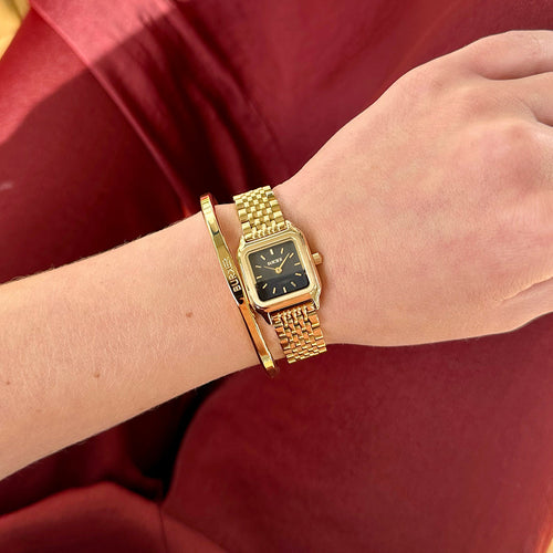 Macy Petite Gold Black