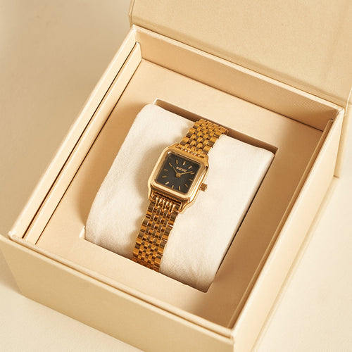 Macy Petite Gold Black