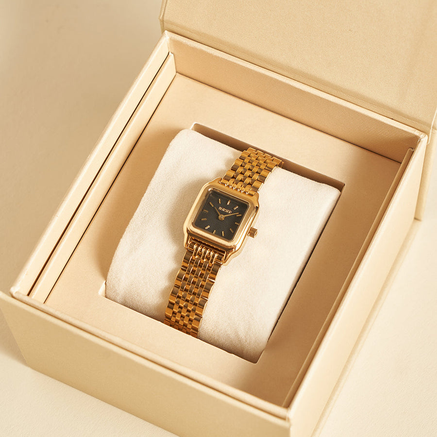 Macy Petite Gold Black