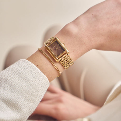 Olivia Gold Brown
