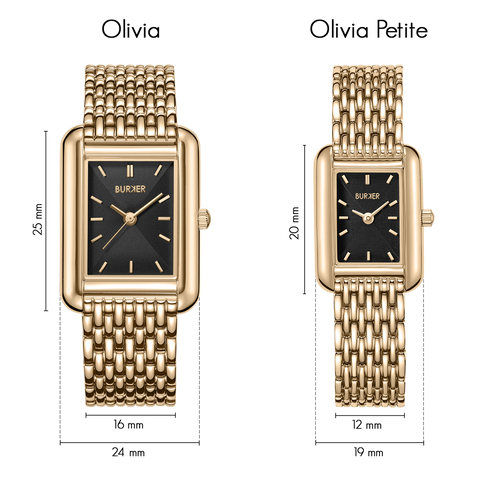 Olivia Gold Black