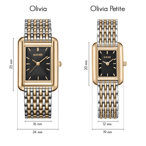 Olivia Petite Black Gold Silver