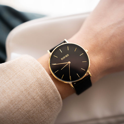 Ruby Black Gold Mesh