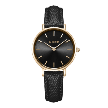 Ruby Petite Black/Black Leather
