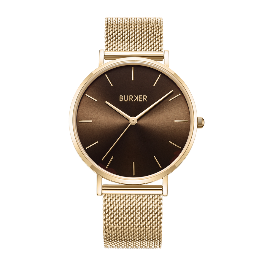 Ruby Gold Brown Mesh