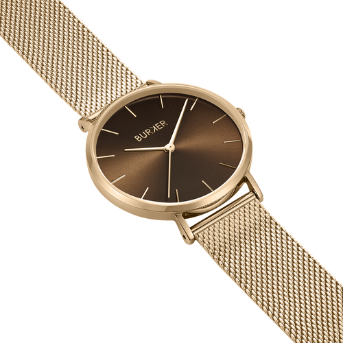 Ruby Gold Brown Mesh