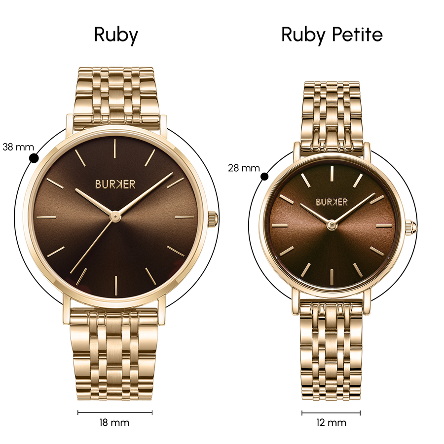 Ruby Gold Brown