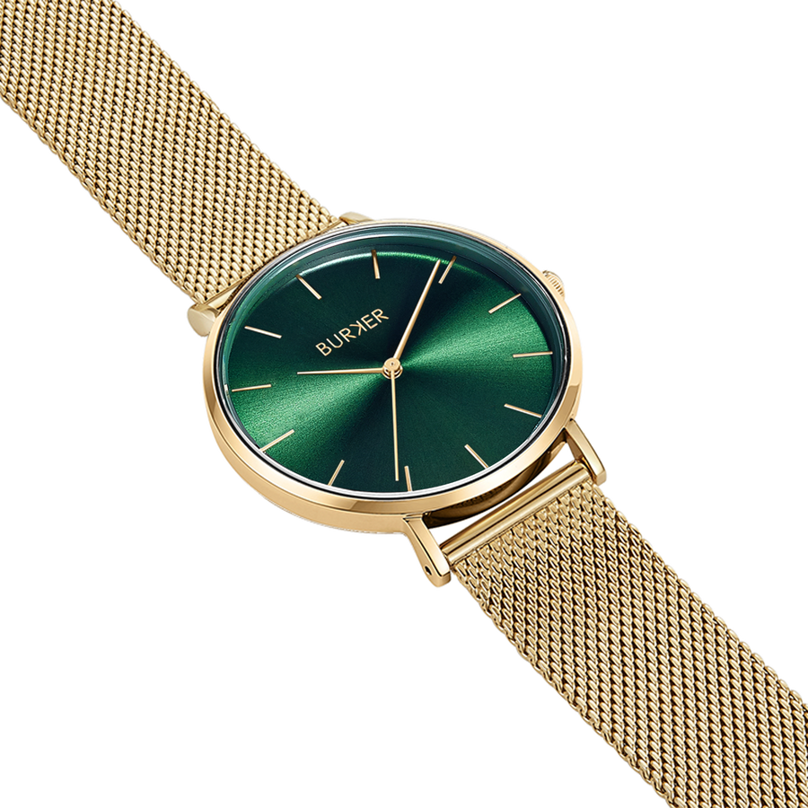Ruby Gold Green Mesh