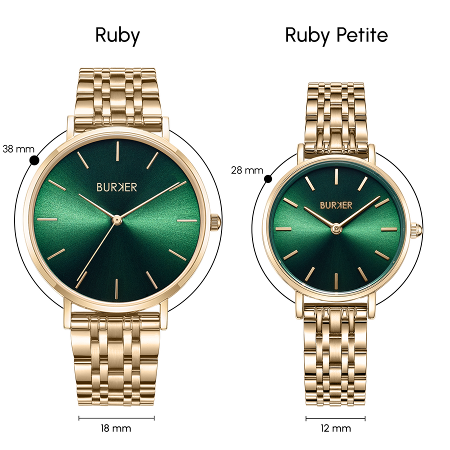 Ruby Gold Green